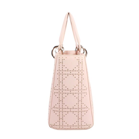 Cannage Perforated Lady Dior - Picture 4 of 12